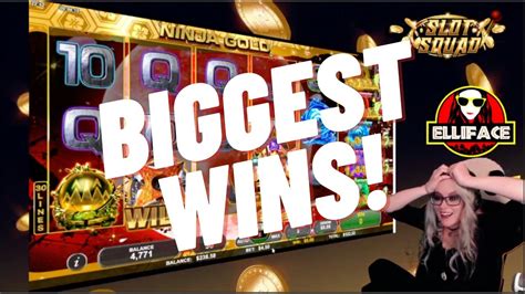 biggest online slot win